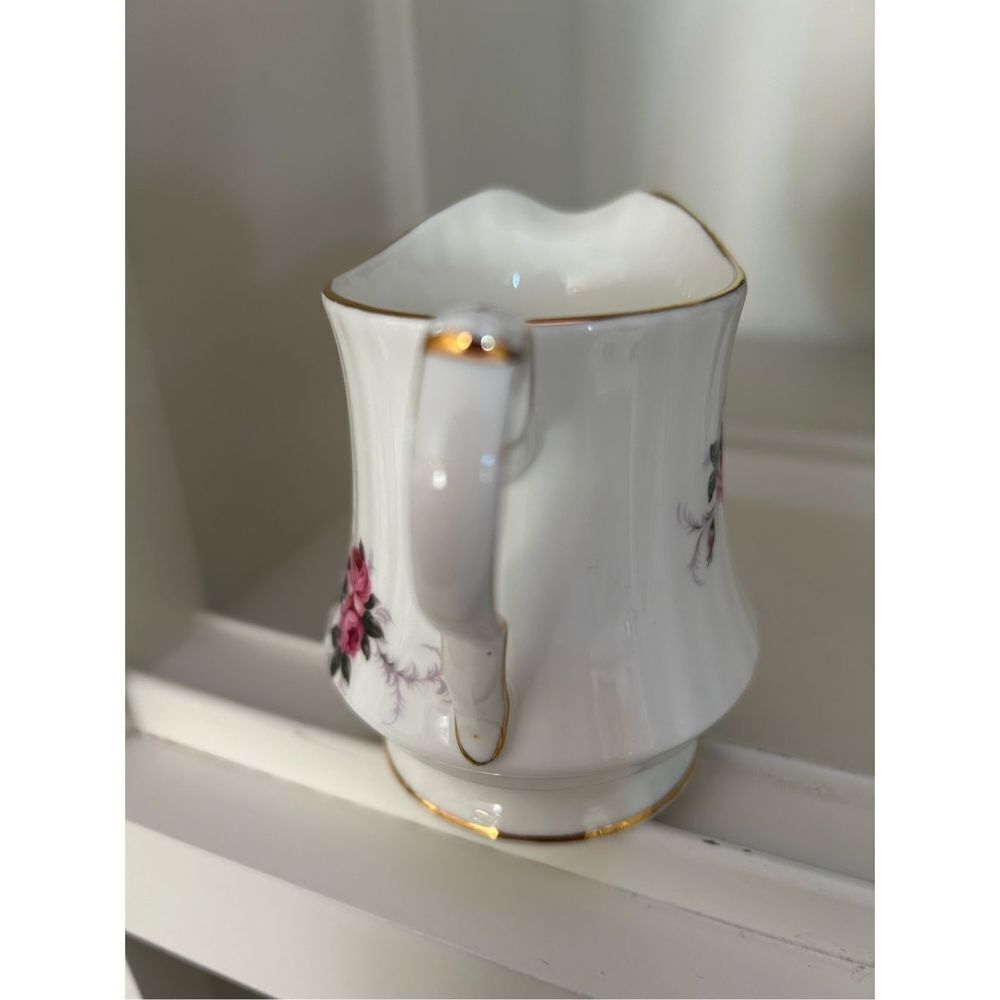 Sweet Rose Bone China Pitcher/Creamer - Picture 4 of 6